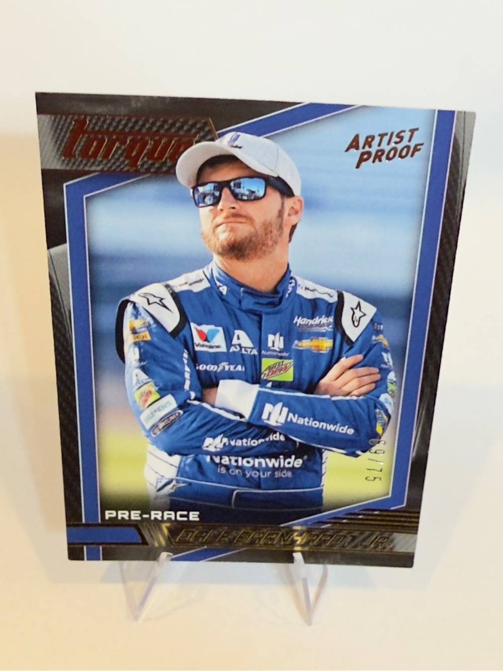 2017 Panini Torque Artist Proof #58   Racing Card - Dale Earnhardt Jr.# 69/75
